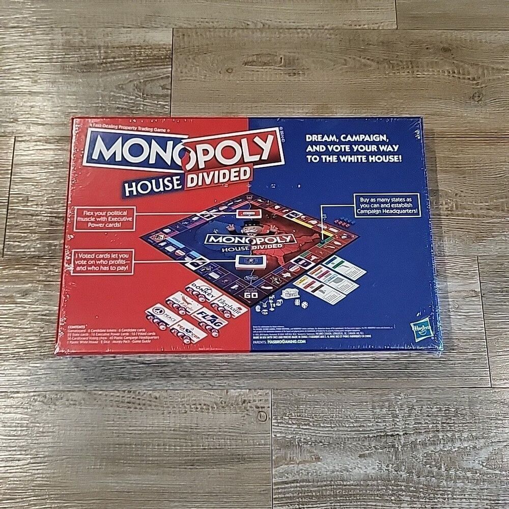 Hasbro Monopoly 2019 House Divided Political Board Game - Picture 5 of 7